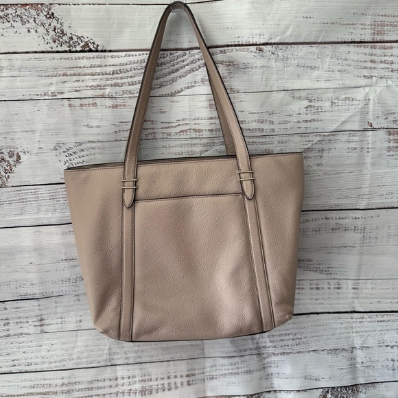 Kate Spade Rose Smoke Leather Tote - Picture 2 of 14